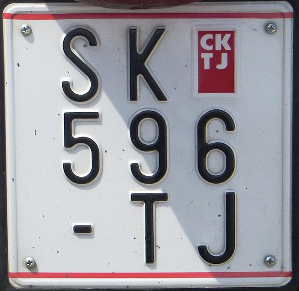 File:License plate Macedonia motorcycle old.JPG