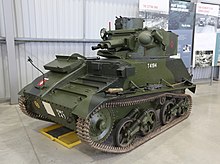 Light tank VI, main British early war light tank Light Tank Mk VI bovington.JPG