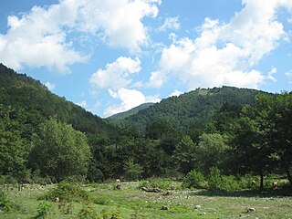 Foto des Lichi-Gebirges in Kaukasien