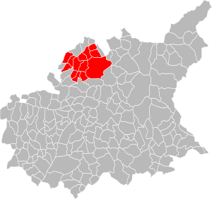 Lage der CC de La Motte du Caire-Turriers im Département Alpes-de-Haute-Provence