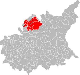 Localisation de Communauté de communes de La Motte-du-Caire - Turriers