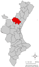 Localització de l'Alt Palància respecte del País Valencià.png
