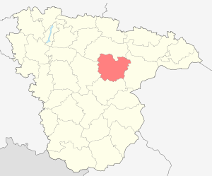 Таловский район на карте