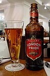 London Pride, a popular ale