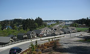 Katse itään Westhillsistä rugbikentille.  KATSO KUVAUS PANORAMIOSSA - panoramio.jpg