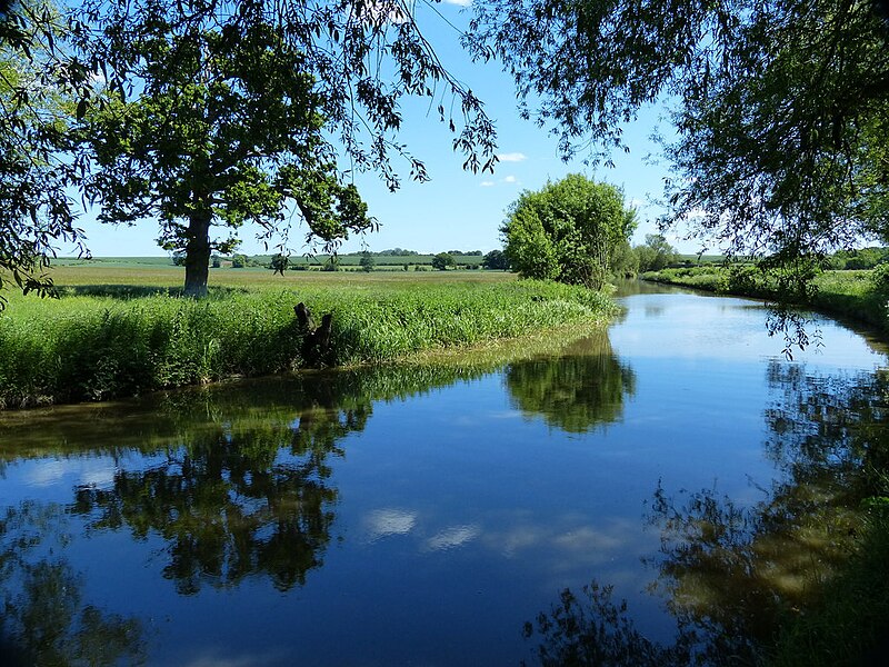 File:Looking south along the Oxford Canal - geograph.org.uk - 4520311.jpg