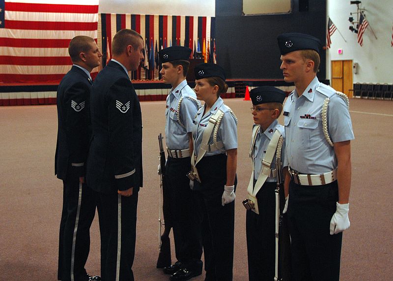 File:Louisiana Wing Civil Air Patrol Color Guard team.JPG