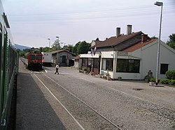 Železniční stanice v Lupoglavu