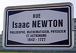 Vorschaubild für Rue Isaac-Newton