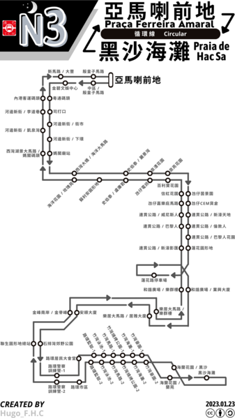 File:MACAUBUS ROUTEMAP N3 SUMMER VER.png