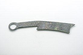 Koin pisau & koin sekop Dinasti Zhou Tiongkok 600-200 SM