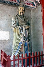 許昌関帝廟の馬良像
