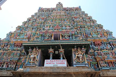 Madurai Meenakshi Amman Temple North Tower