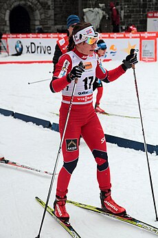 Maiken Caspersen Falla i Quebec 2012.