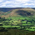 View from Mam Tor looking north towards the Vale of Edale