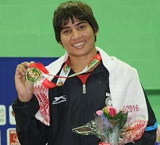 <span class="mw-page-title-main">Manisha Bhanwala</span> Indian wrestler