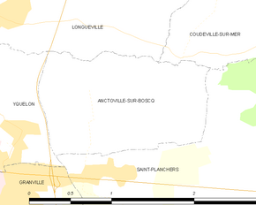 Poziția localității Anctoville-sur-Boscq