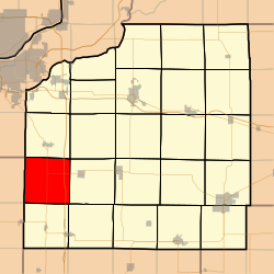 Map highlighting Lynn Township, Henry County, Illinois.svg