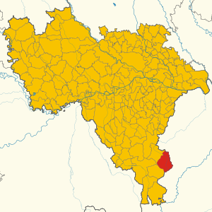 300px map of romagnese %28province of pavia%2c region lombardy%2c italy 2023%29.svg