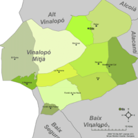 Gminy Vinalopó Mitjà