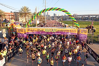 Rock n Roll New Orleans Marathon Annual race in the United States held since 1965