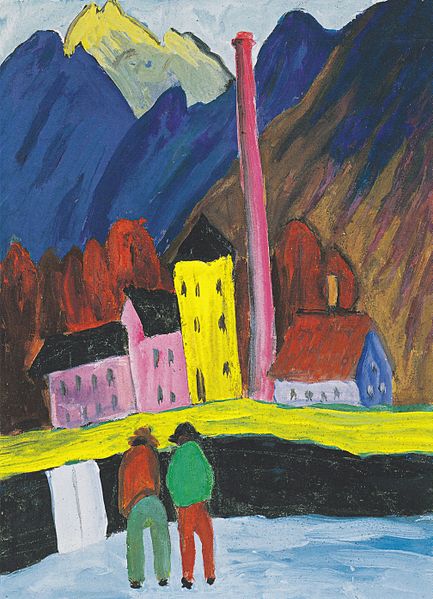 File:Marianne von Werefkin - Die Fabrik.jpeg