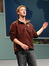 Mark Zuckerberg at Facebook's first F8 event in 2007 MarkZuckerberg-photobyAndersFrick-794495.jpg