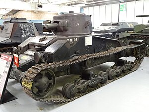 Matilda I at the Bovington Tank Museum