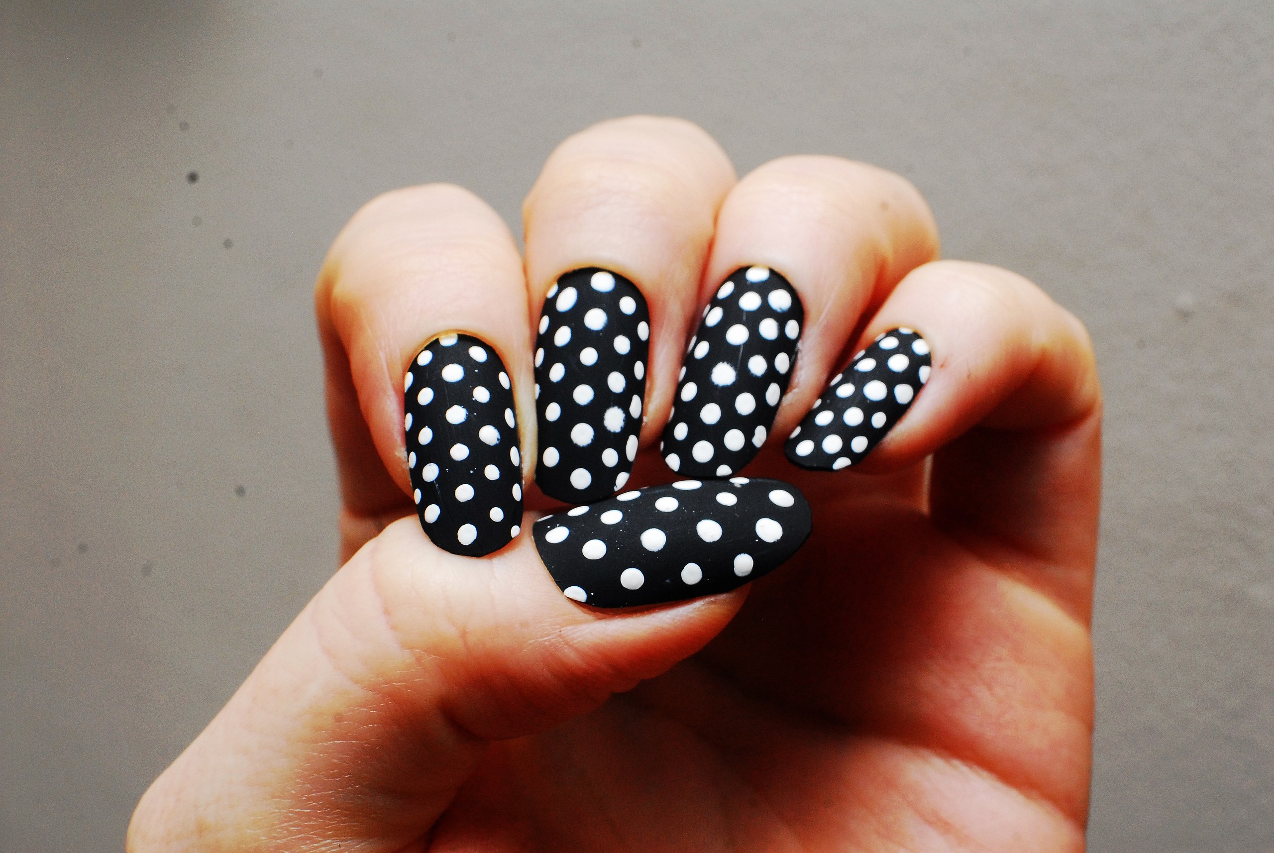 White dots, lines and shapes on clear! | Minimal nails art, Lines on nails,  Subtle nails