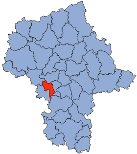 Localisation de Powiat de Grodzisk Mazowiecki