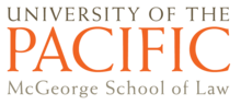The McGeorge School of Law of the University of the Pacific is a law school in the Oak Park neighborhood. McGeorge School of Law logo.png