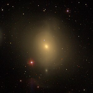 La galaxia Messier 85, sección de imágenes de la SDSS