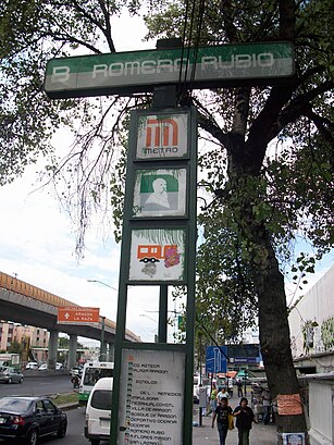 How to get to ROMERO RUBIO with public transit - About the place