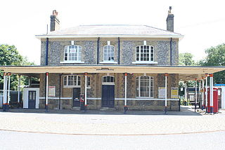 Micheldever railway station Railway station in Hampshire, England