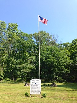 Bandera del campamento de Middlebrook.jpg