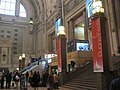 The ticket hall of Milan's central station