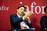 Thumbnail for File:Minister Yoshimasa Hayashi at The IAFOR Global Innovation &amp; Value Summit (GIVS).jpg