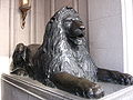 Lion statue from Mitsukoshi Nihonbashi head store.