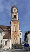 Kerktoren St-Pieterskerk, Mittenwald