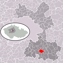 Mnichovice - Carte