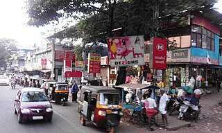 Mongam Town in Kerala, India