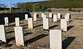 Tombes de soldats britanniques tombés dans les derniers mois de la guerre 14-18
