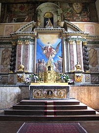 Retable (XVIIe siècle) de l'église des Augustins.