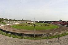 Blick ins Rund des Motodroms Halbemond