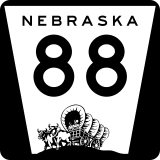 <span class="mw-page-title-main">Nebraska Highway 88</span> State highway in Nebraska