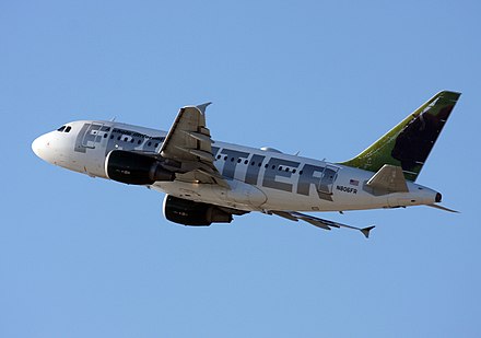 Frontier Airlines received the first A318 on 22 July 2003.