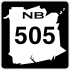 Route 505 shield 