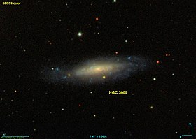 Imagine ilustrativă a articolului NGC 3666