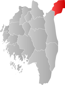 Poziția localității Rømskog