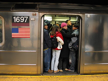 Pro tip: the subway gets crowded during rush hour...or all the time depending on what people do with their lives